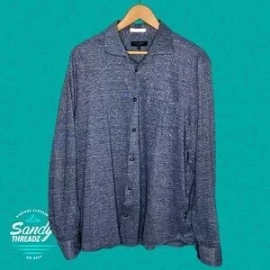 Ted Baker | Shirts | Ted Baker Linen Button Down Shirt | Poshmark
